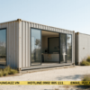 Nhà container lắp ghép 1 tầng 30m2 hiện đại làm nhà ở AZC01