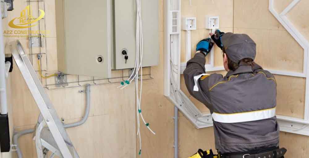 Lắp đặt hệ thống điện nước cho nhà lắp ghép