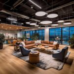 Nội thất showroom được xây dựng bởi A2Z Construction