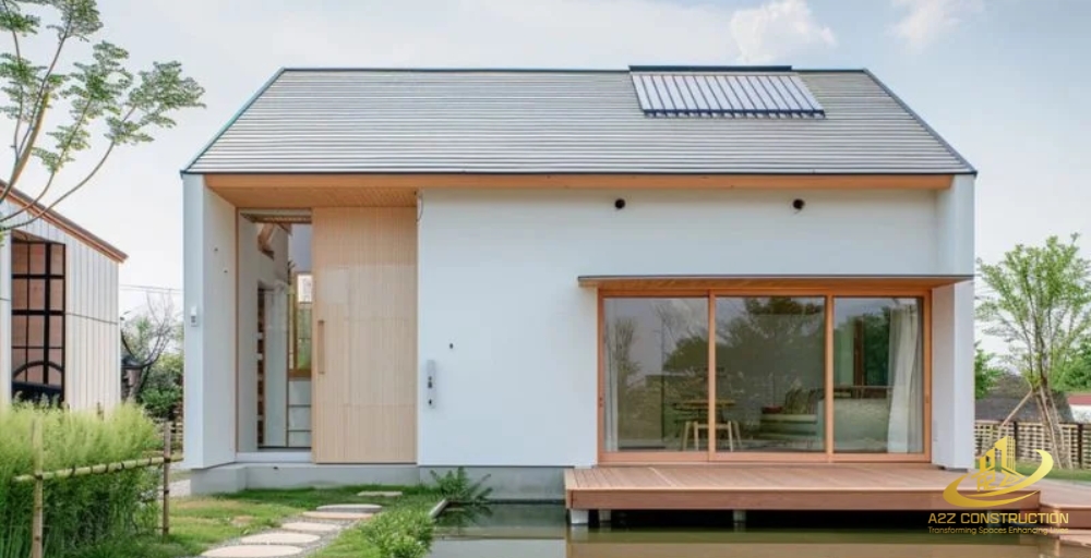 Mẫu nhà bê tông lắp ghép tiện nghi