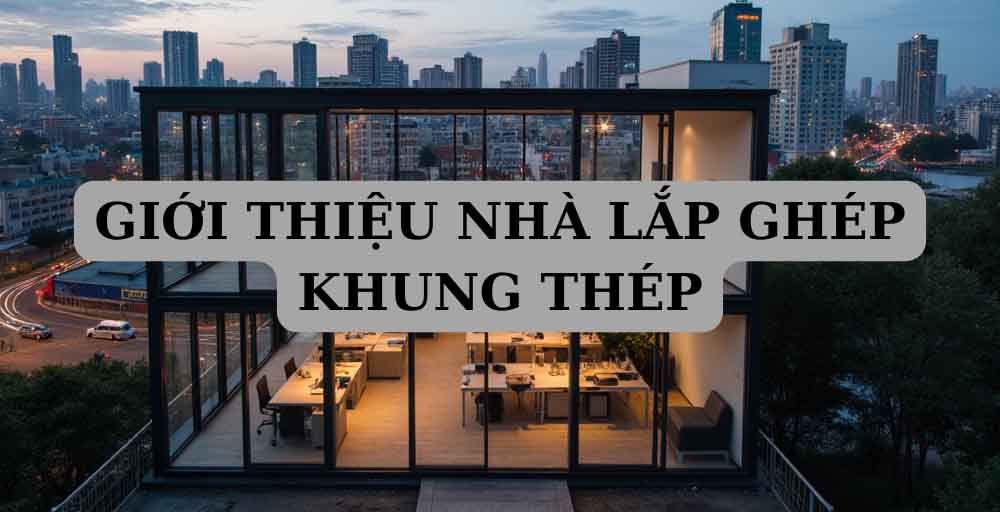 Giới thiệu nhà lắp ghép khung thép