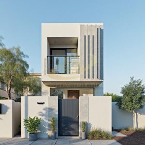 Đặc trưng của thiết kế nhà phố thô mộc Japandi AZNP37