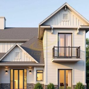 Mẫu nhà 2 tầng mái Thái chữ L AZNP33